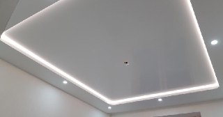 Светодиодные натяжные потолки Кореновск, цена от 1523 руб.